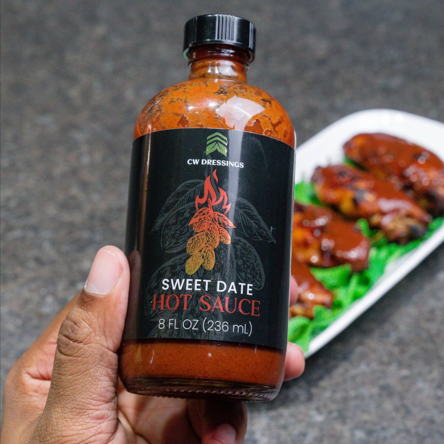SWEET DATE HOT SAUCE by CW Dressings™