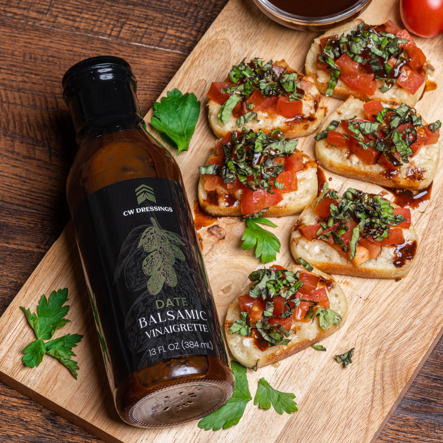 DATE BALSAMIC VINAIGRETTE & SWEET DATE HOT SAUCE BUNDLE by CW Dressings™