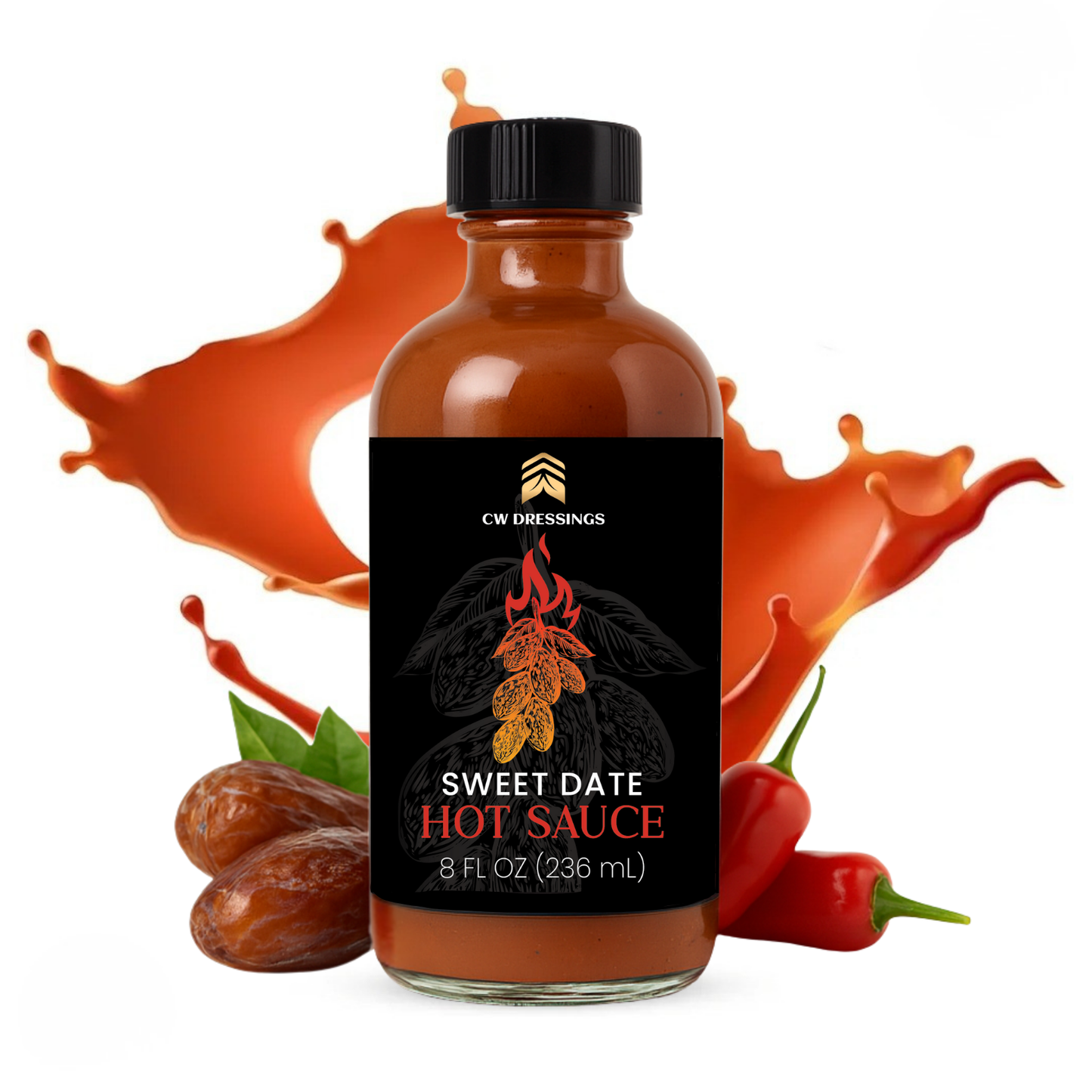 DATE BARBECUE SAUCE & SWEET DATE HOT SAUCE BUNDLE by CW Dressings™