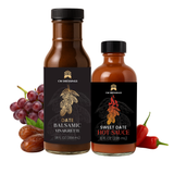 DATE BALSAMIC VINAIGRETTE & SWEET DATE HOT SAUCE BUNDLE by CW Dressings™