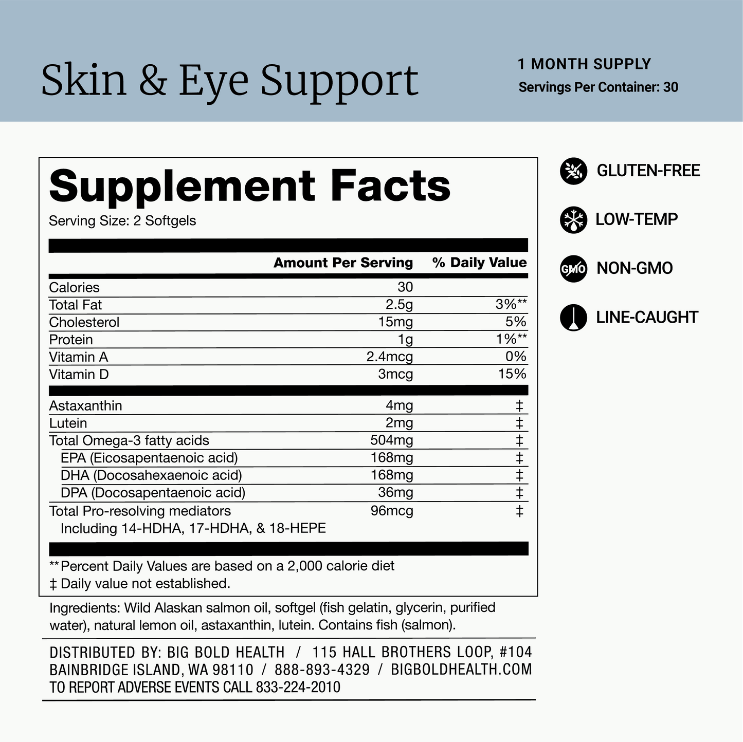 Skin & Eye Support