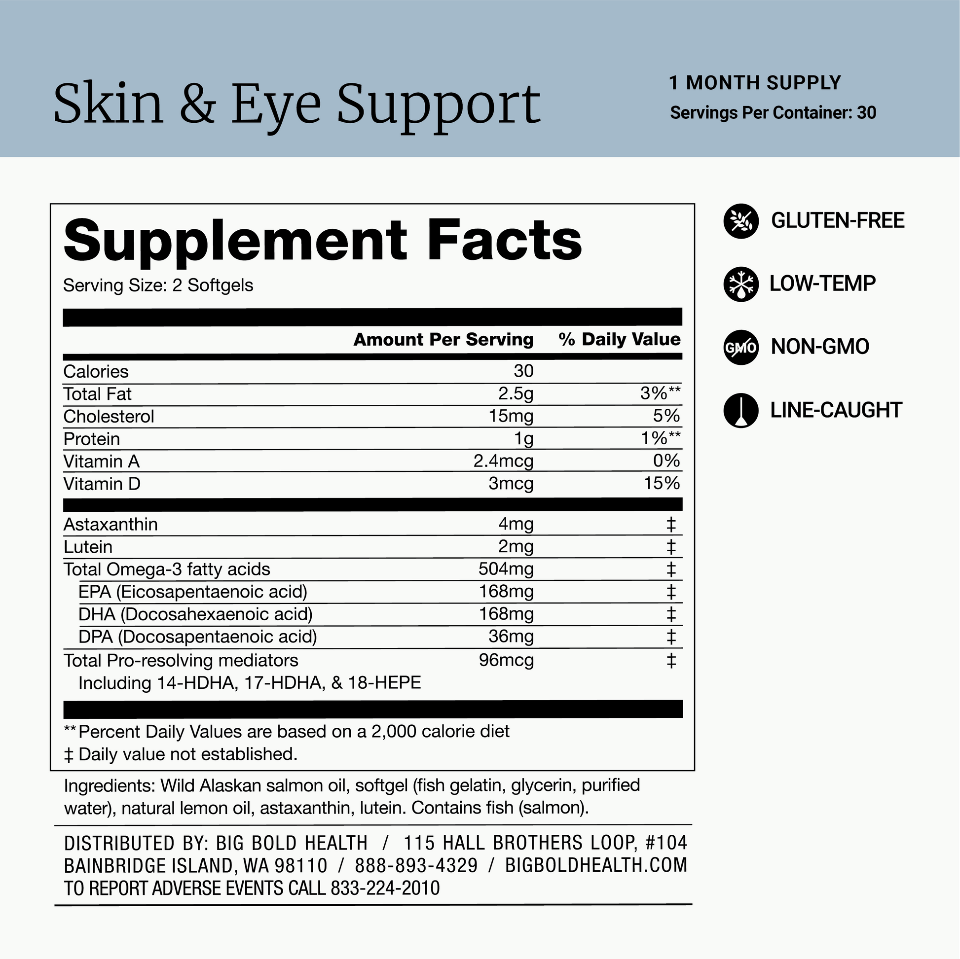 Skin & Eye Support