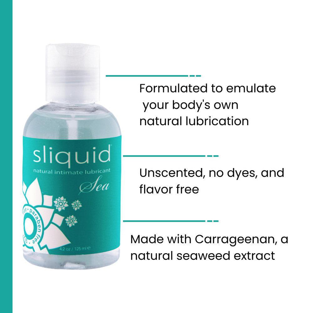 Sliquid Naturals 'Sea' Lubricant with Seaweed Extract