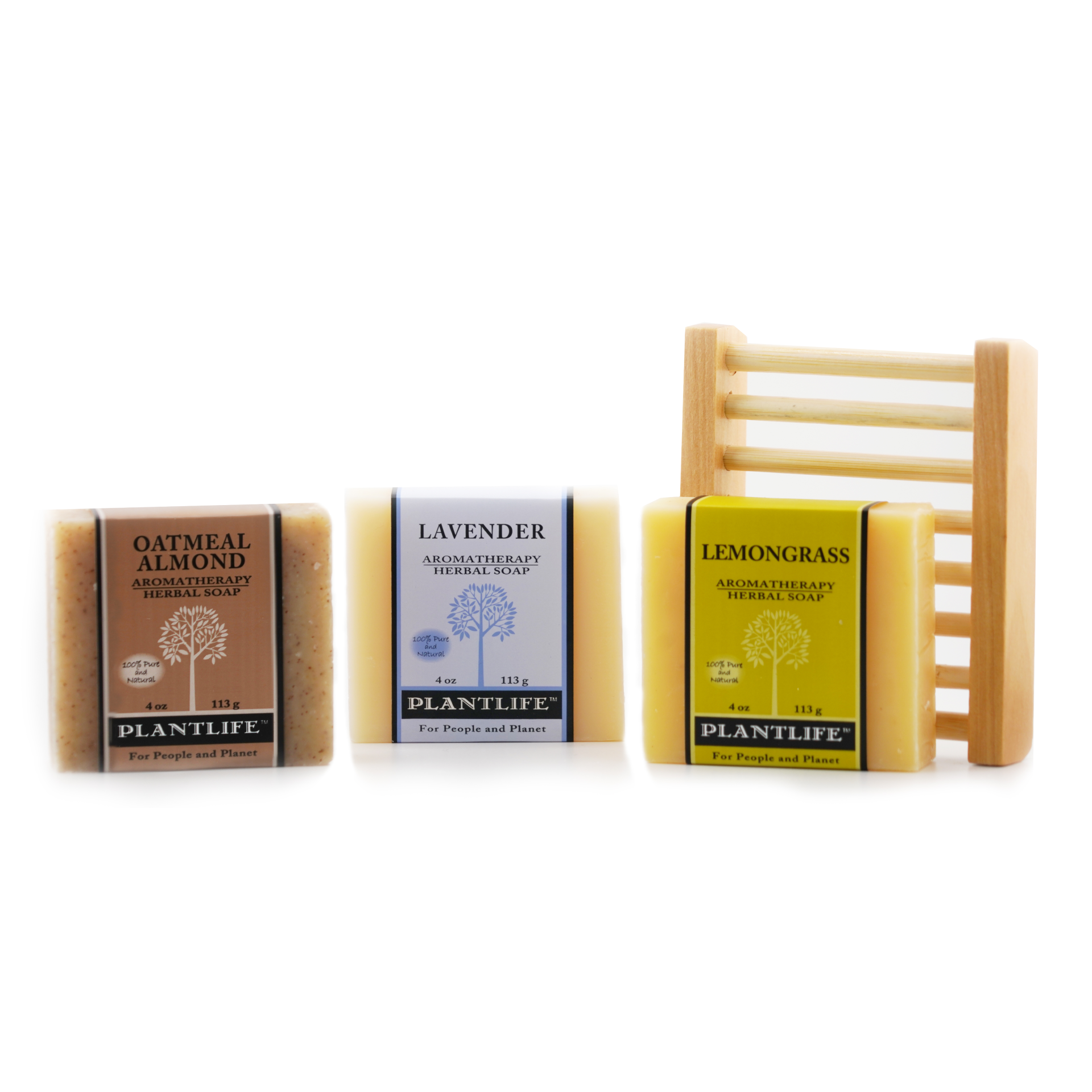 Starter Soap Bundle with a Wood Dish