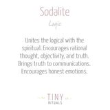 Sodalite Worry Stone by Tiny Rituals