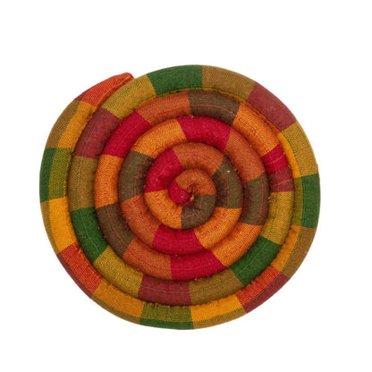 Medium Spiral Spiced Trivet by Upavim Crafts