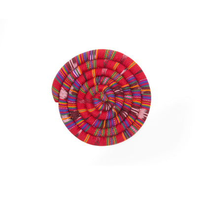 Large Spiral Spiced Trivet by Upavim Crafts