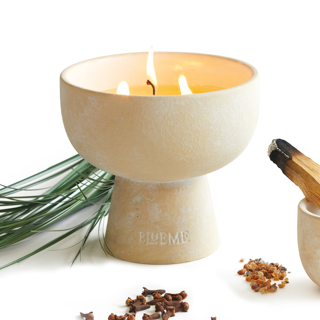 Spiritual - Ceramic Refillable Candle - Palo Santo & Vetiver