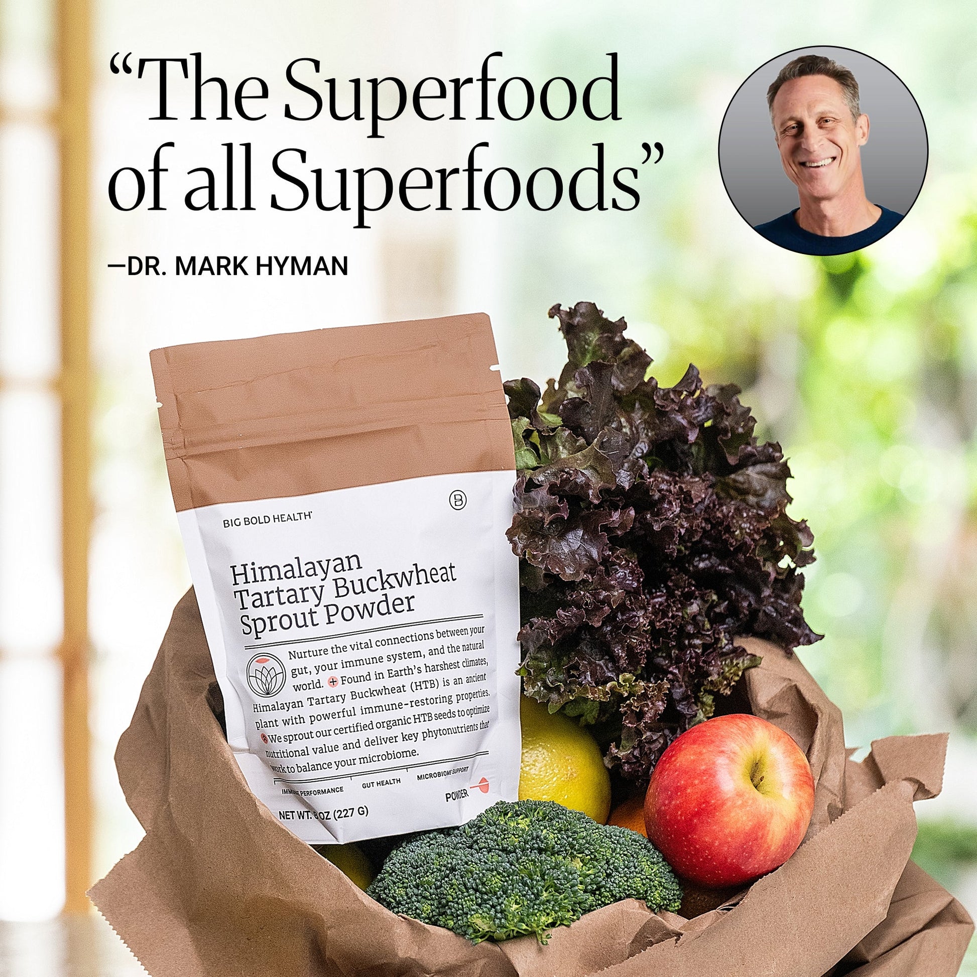 Himalayan Tartary Buckwheat Sprout Powder