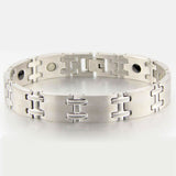 Stainless Steel Energy Bracelet 4-in-1. 2 Colors available. Model B005