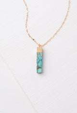 Brayden Turquoise Pendant Necklace by Starfish Project