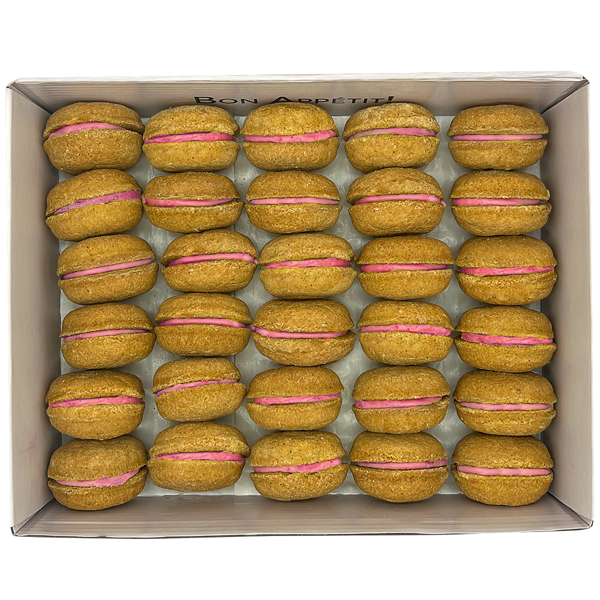 40 Count Dog Macaron Treats Gift Box