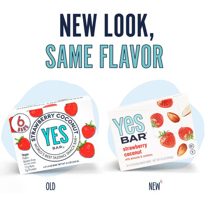 Strawberry Coconut Six Pack by YES BAR®