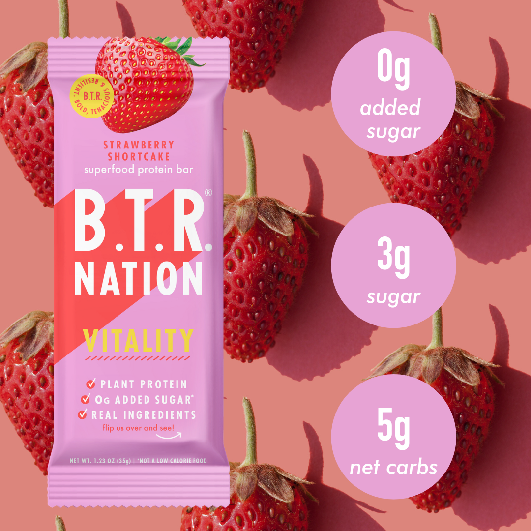 Strawberry Shortcake VITALITY (12 Count ) 🍓🍰 by B.T.R. Bar