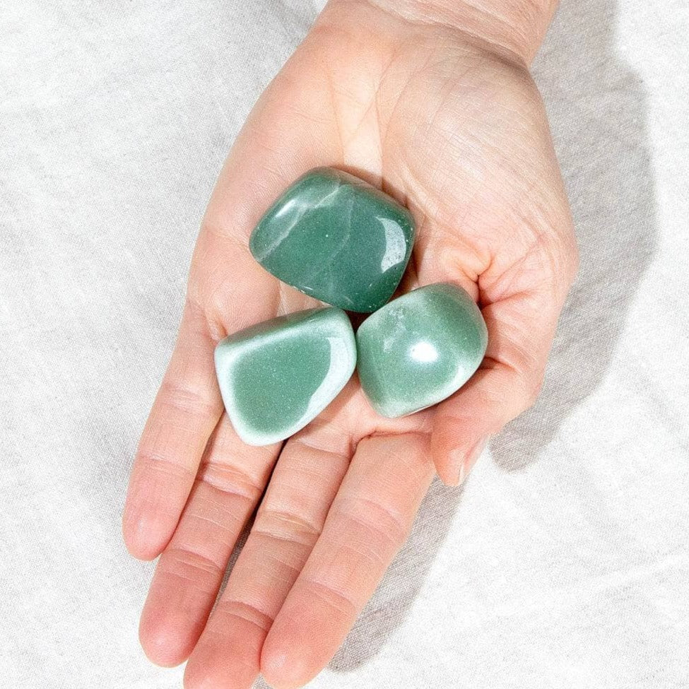 Green Aventurine Stone Set by Tiny Rituals