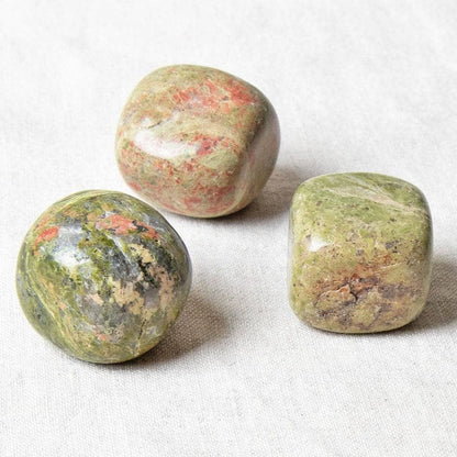 Unakite Stone Set by Tiny Rituals