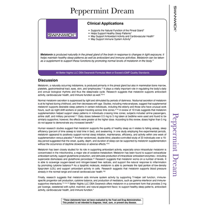 Peppermint Dream Melatonin - Last Chance