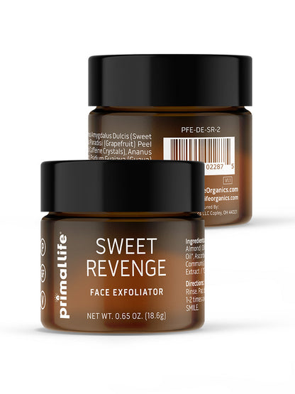 Sweet Revenge, Face Exfoliator by Primal Life Organics