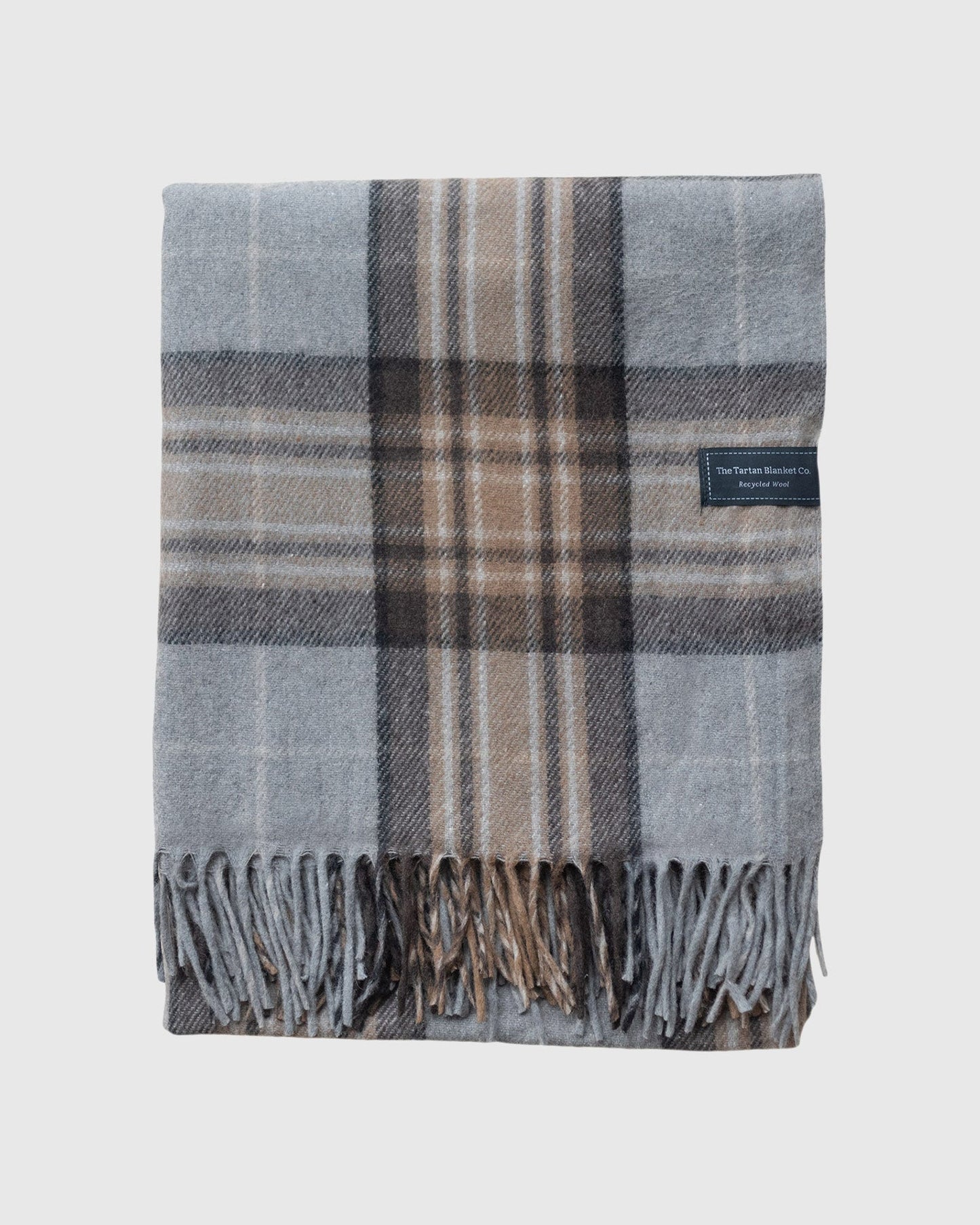 Mackellar Tartan Recycled Wool Blanket by United By Blue