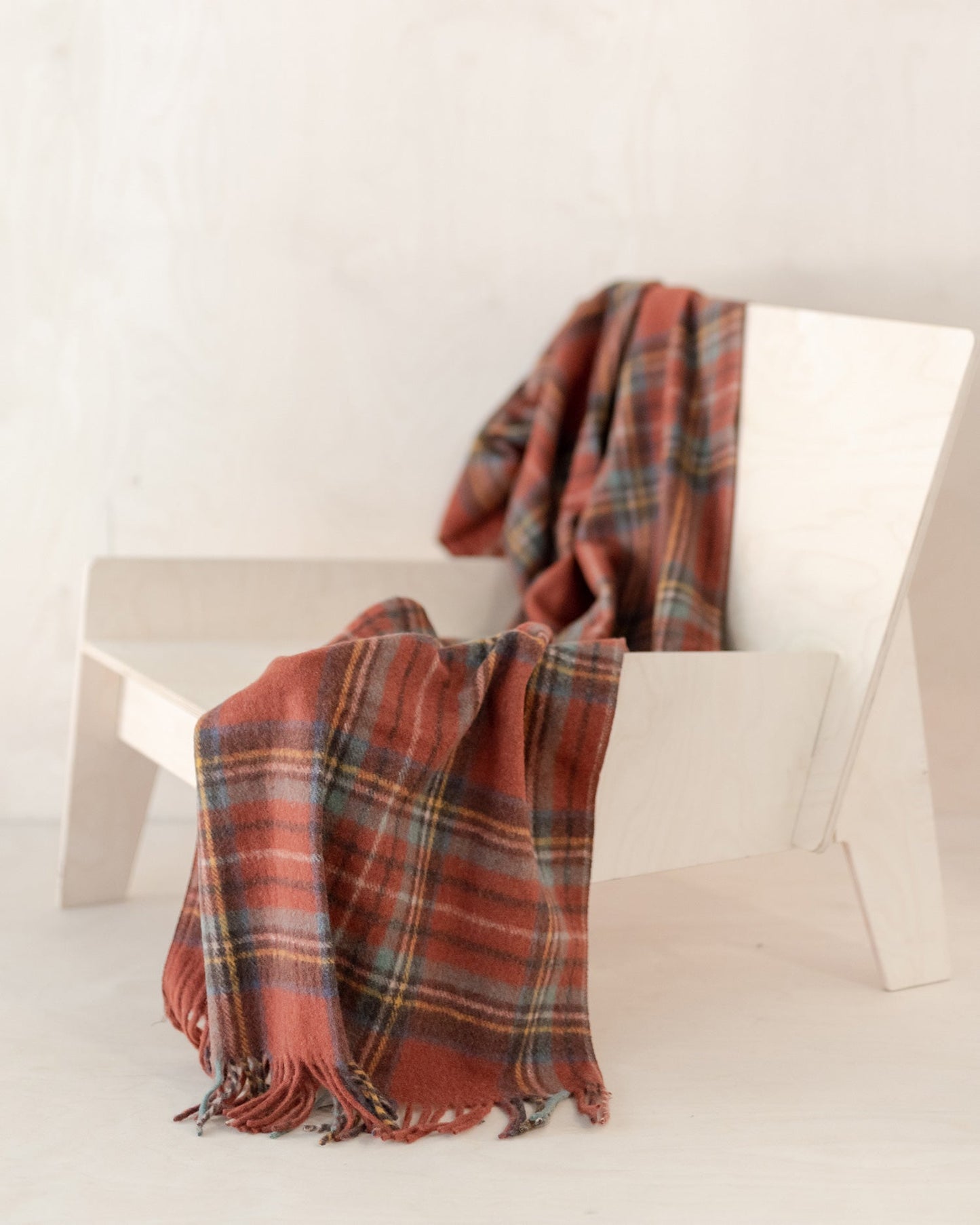 Stewart Royal Antique Tartan Recycled Wool Blanket by United By Blue