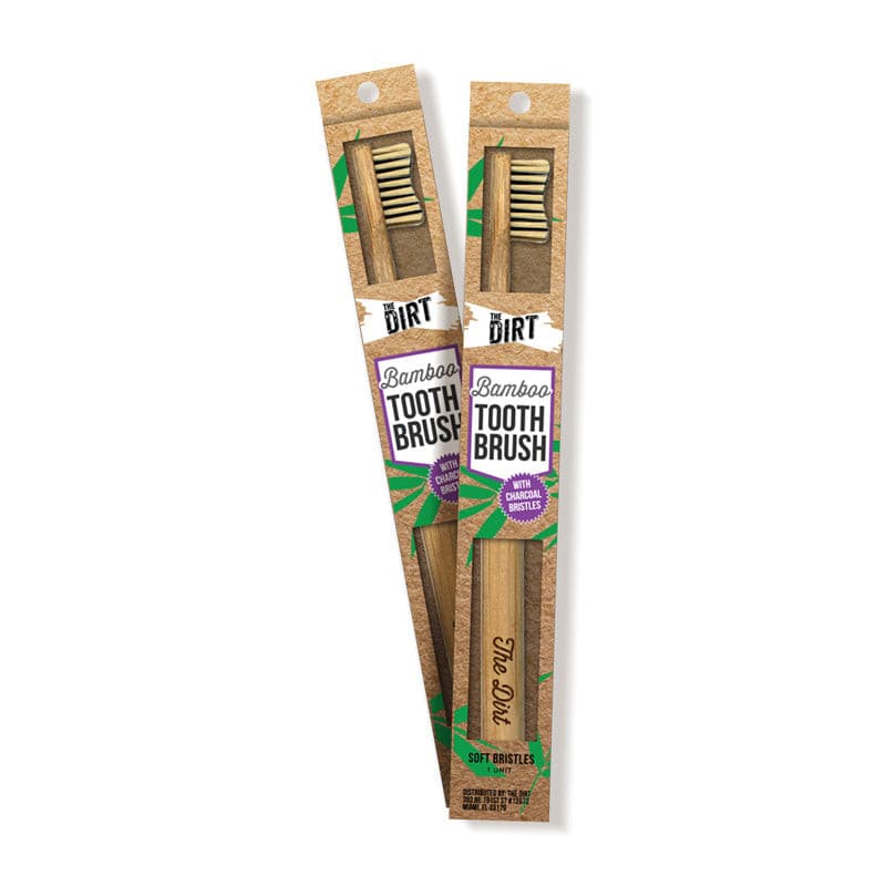 Bamboo Toothbrush with Charcoal Infused Bristles