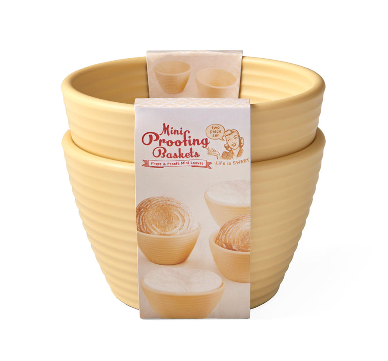 Mini Proofing Baskets - Set of 2