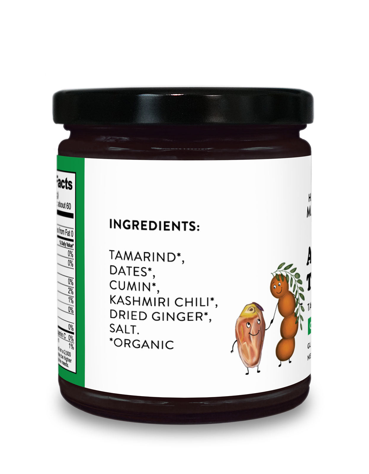 A Date with Tamarind® - Tamarind Date Chutney, Certified Organic - 10.5 oz