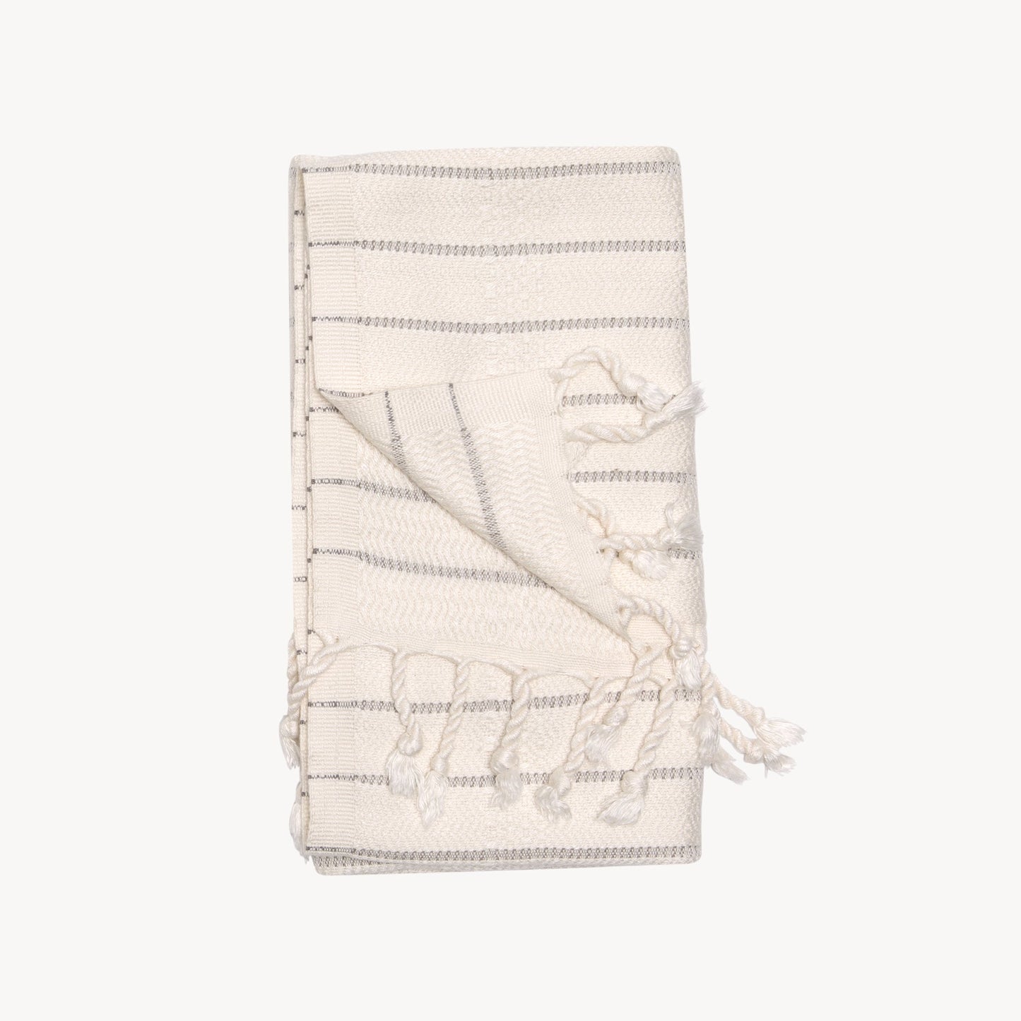 Striped Bamboo Hand Towel by POKOLOKO