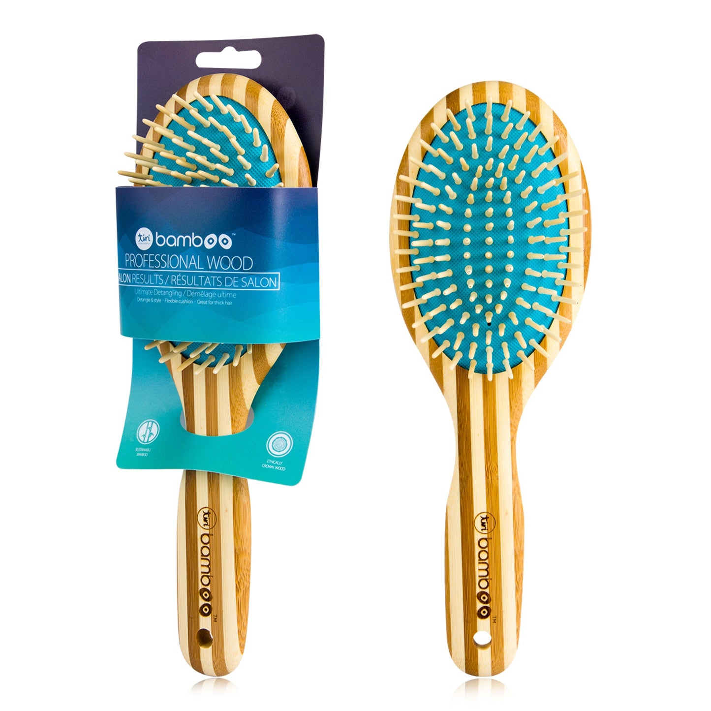 FREE GIFT 🎁 // Sustainable Bamboo Brush with Natural Bristles