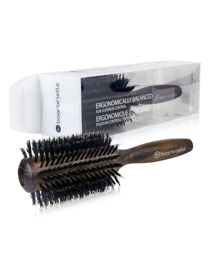 Professional Round Brush with Premium Boar Bristles