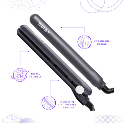 Midi 0.75" Hybrid Straightener with Far Infrared Tech