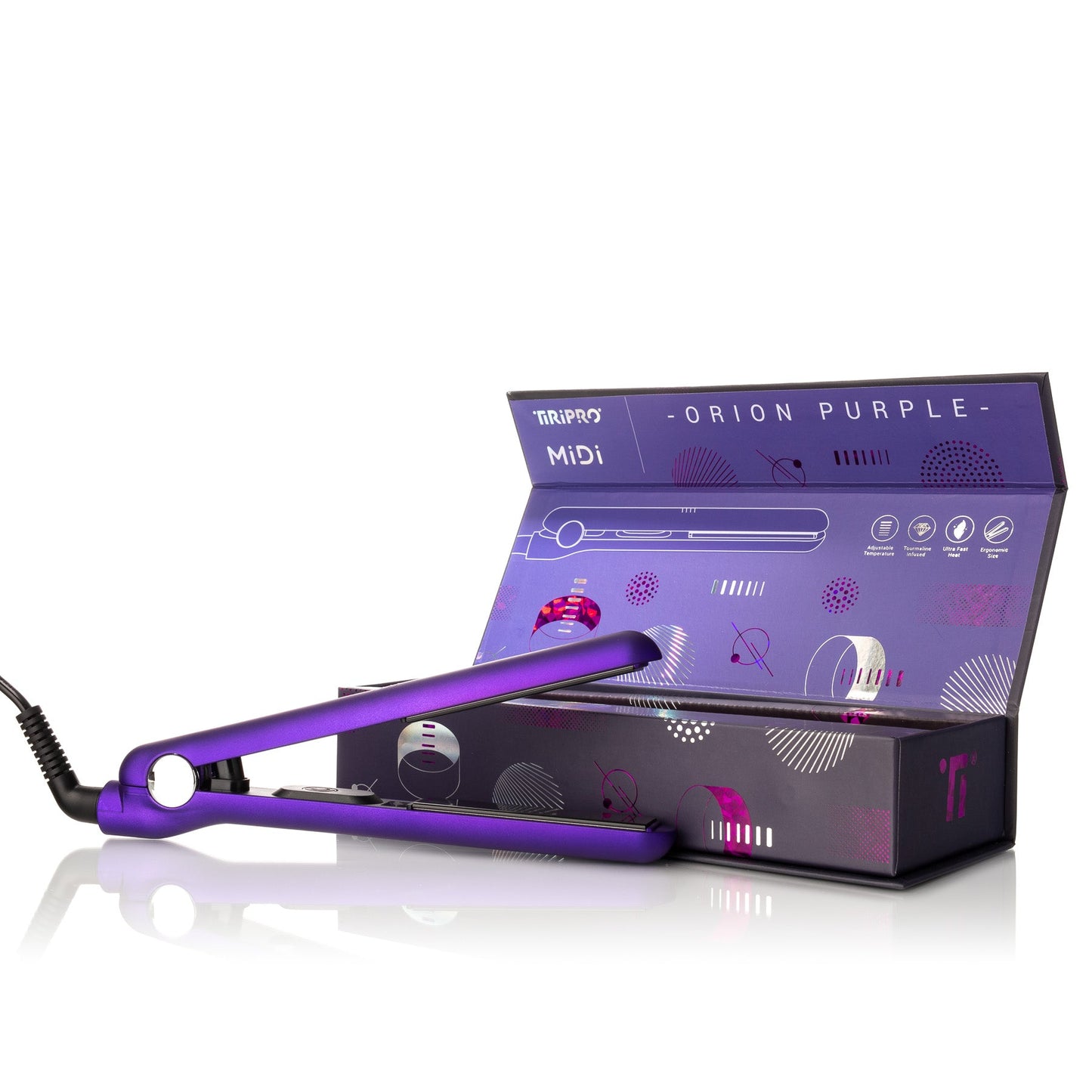 Midi 0.75" Hybrid Straightener with Far Infrared Tech