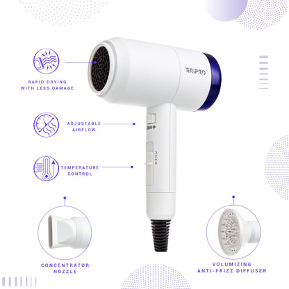 Prisma Pro Dryer with Adjustable Airflow Technology (Accessories Included)