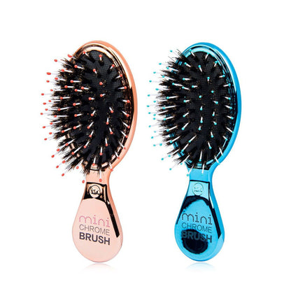 (Value 2-Pack) Mini Boar Bristle Hair Brush