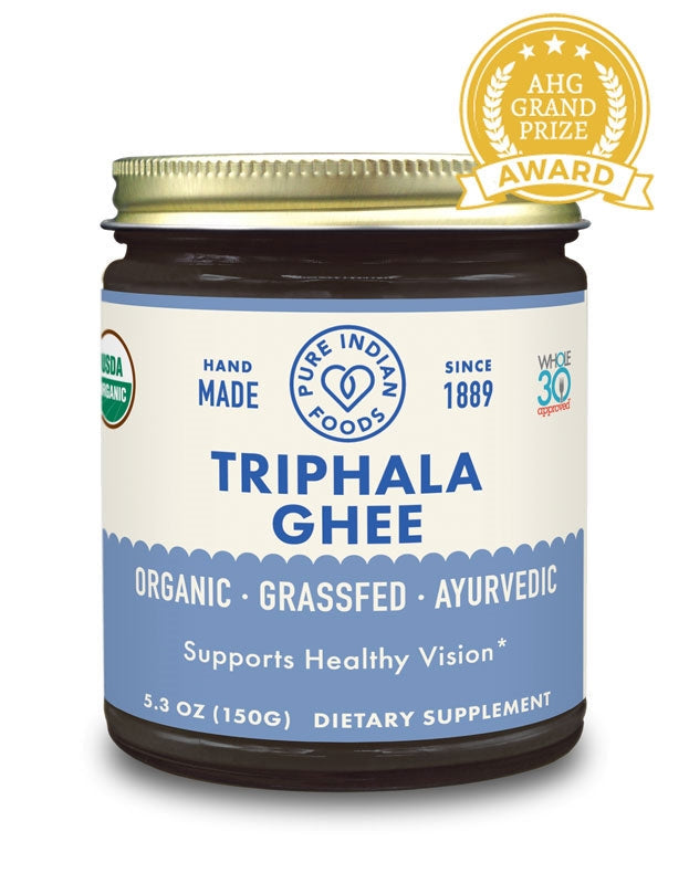 Triphala Ghee 5.3 oz, Certified Organic