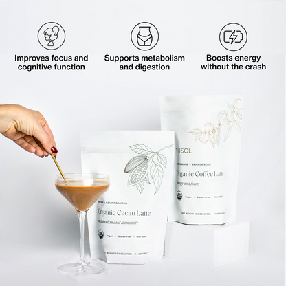 Organic Superfood Latte Mix by TUSOL Wellness