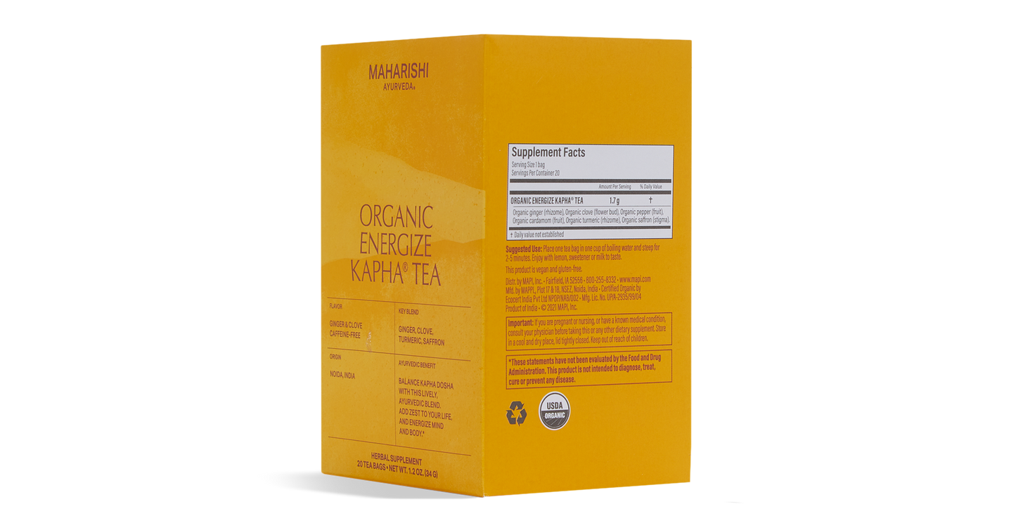 Organic Energize Kapha® Tea