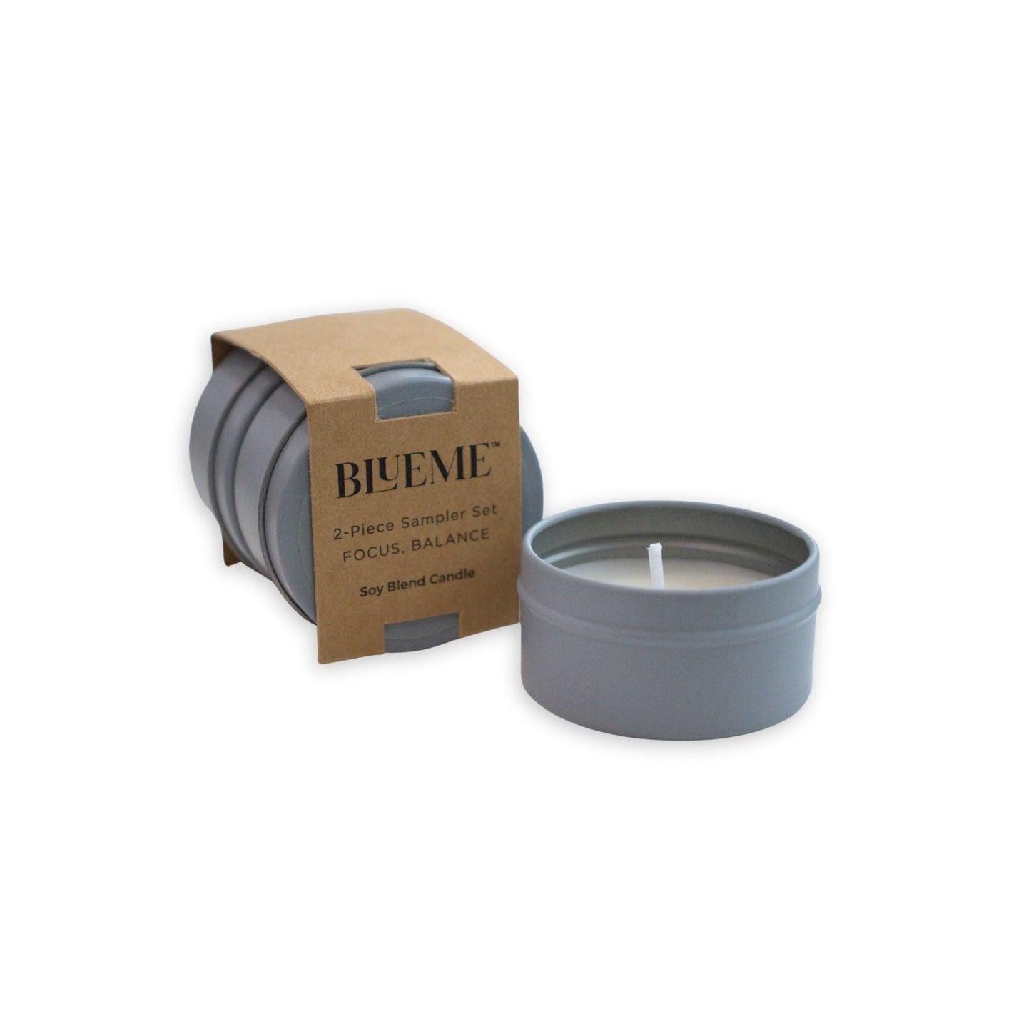 2 Pack Candle Tin Votives - Balance, Focus