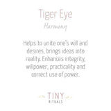Tiger Eye Stone Set by Tiny Rituals