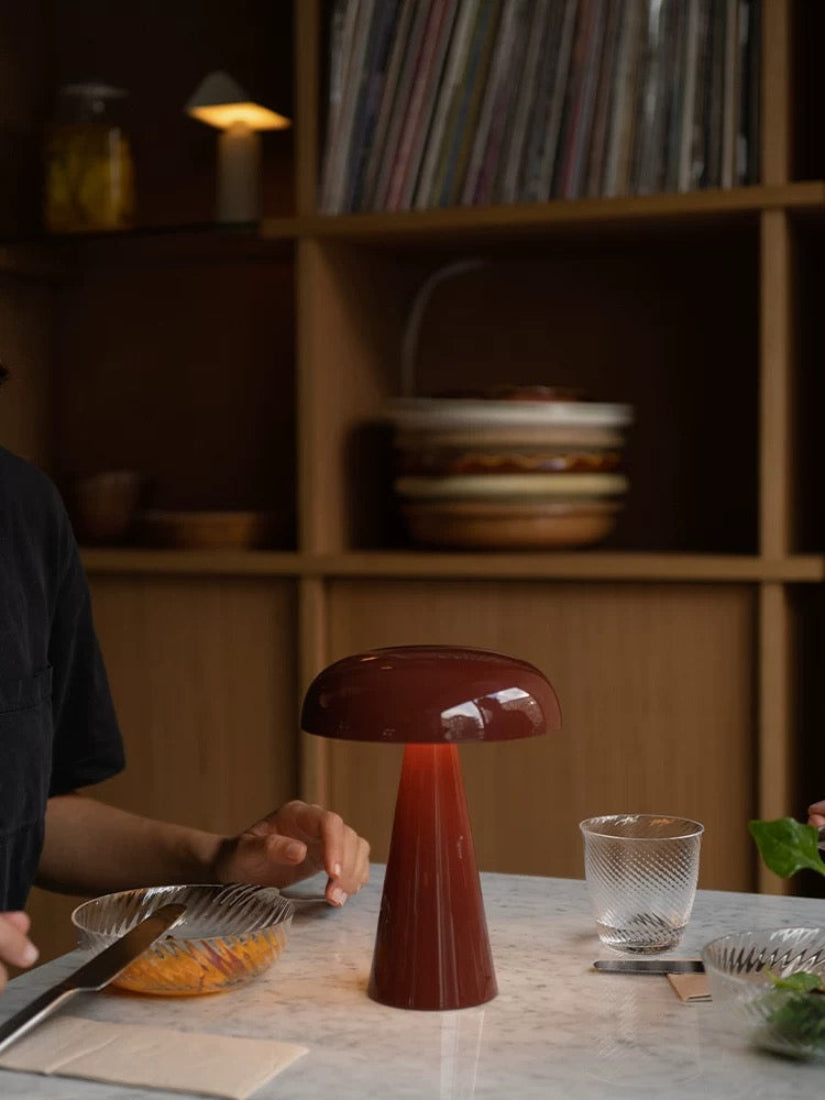 Modern Mushroom Dimmable Portable Led Table Lamp - Como SC53