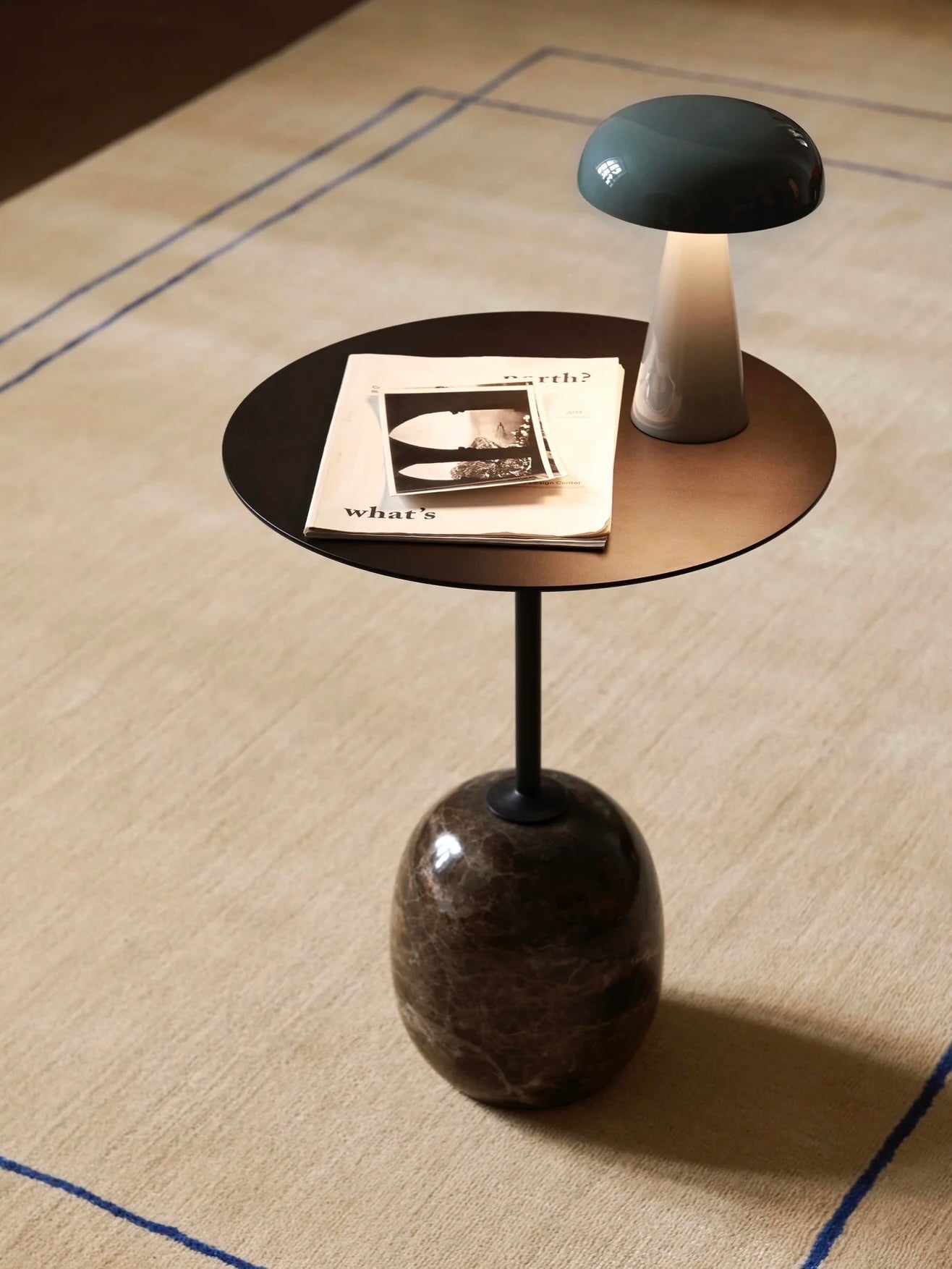 Modern Mushroom Dimmable Portable Led Table Lamp - Como SC53