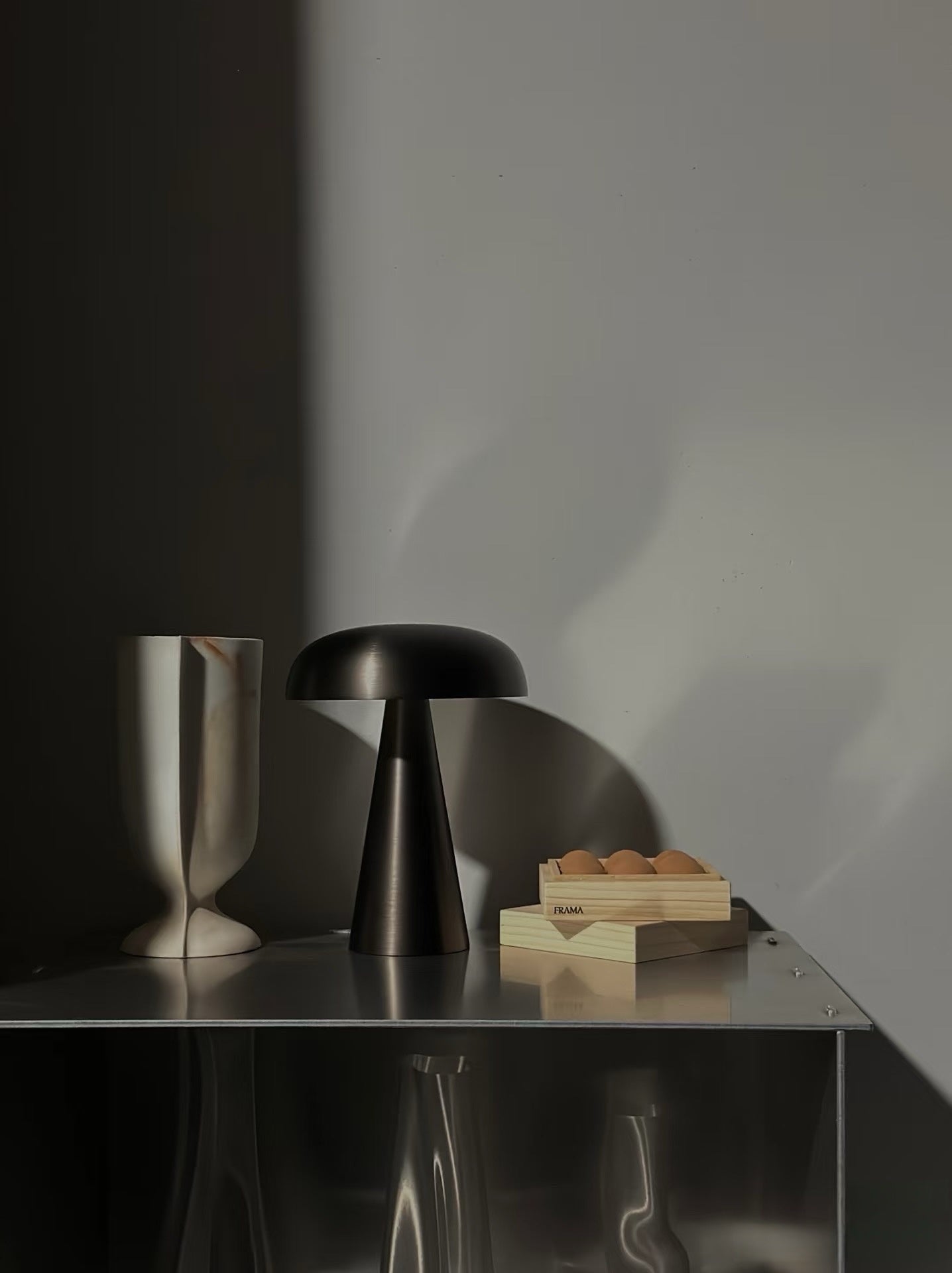 Modern Mushroom Dimmable Portable Led Table Lamp - Como SC53