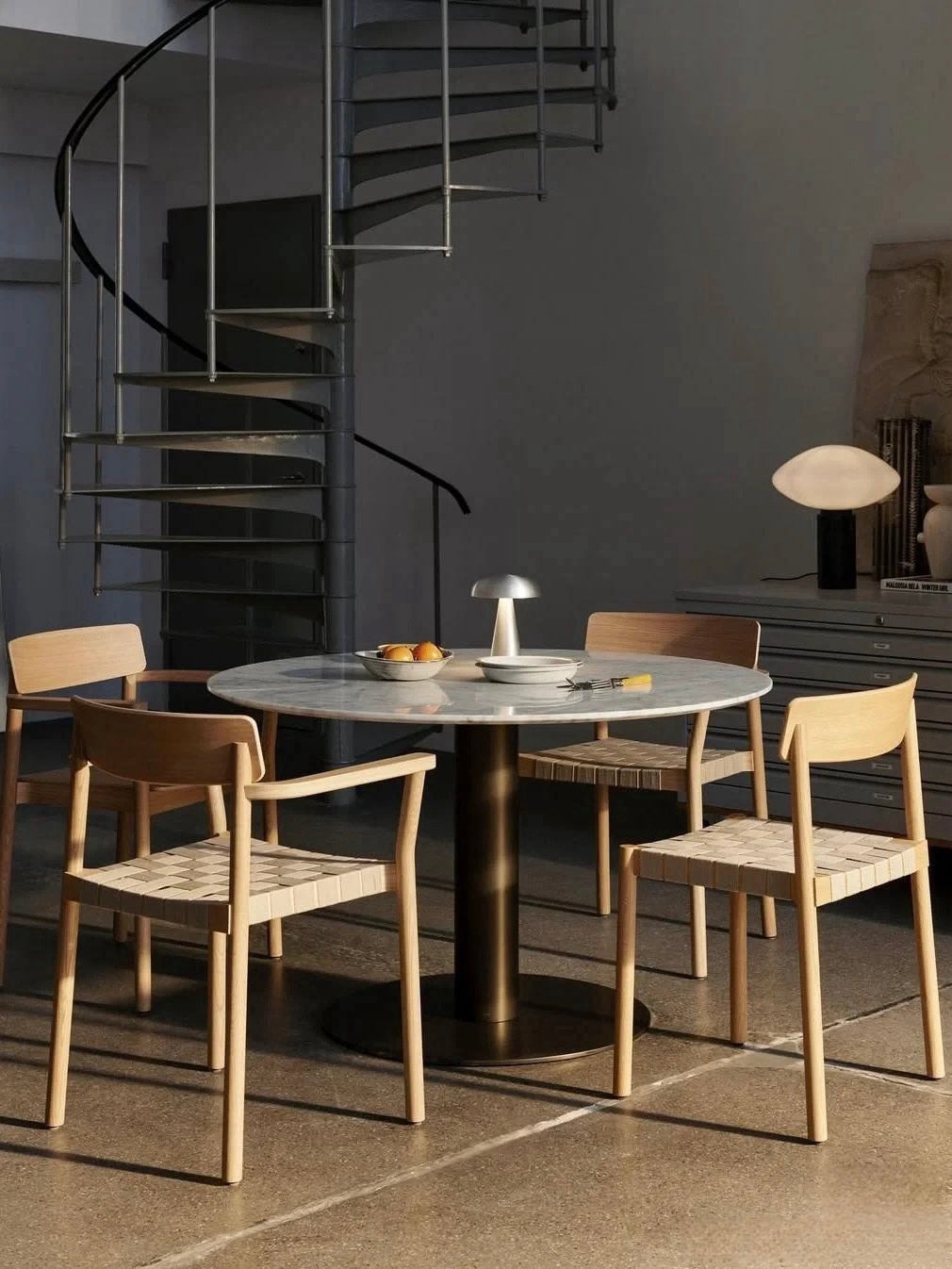 Modern Mushroom Dimmable Portable Led Table Lamp - Como SC53