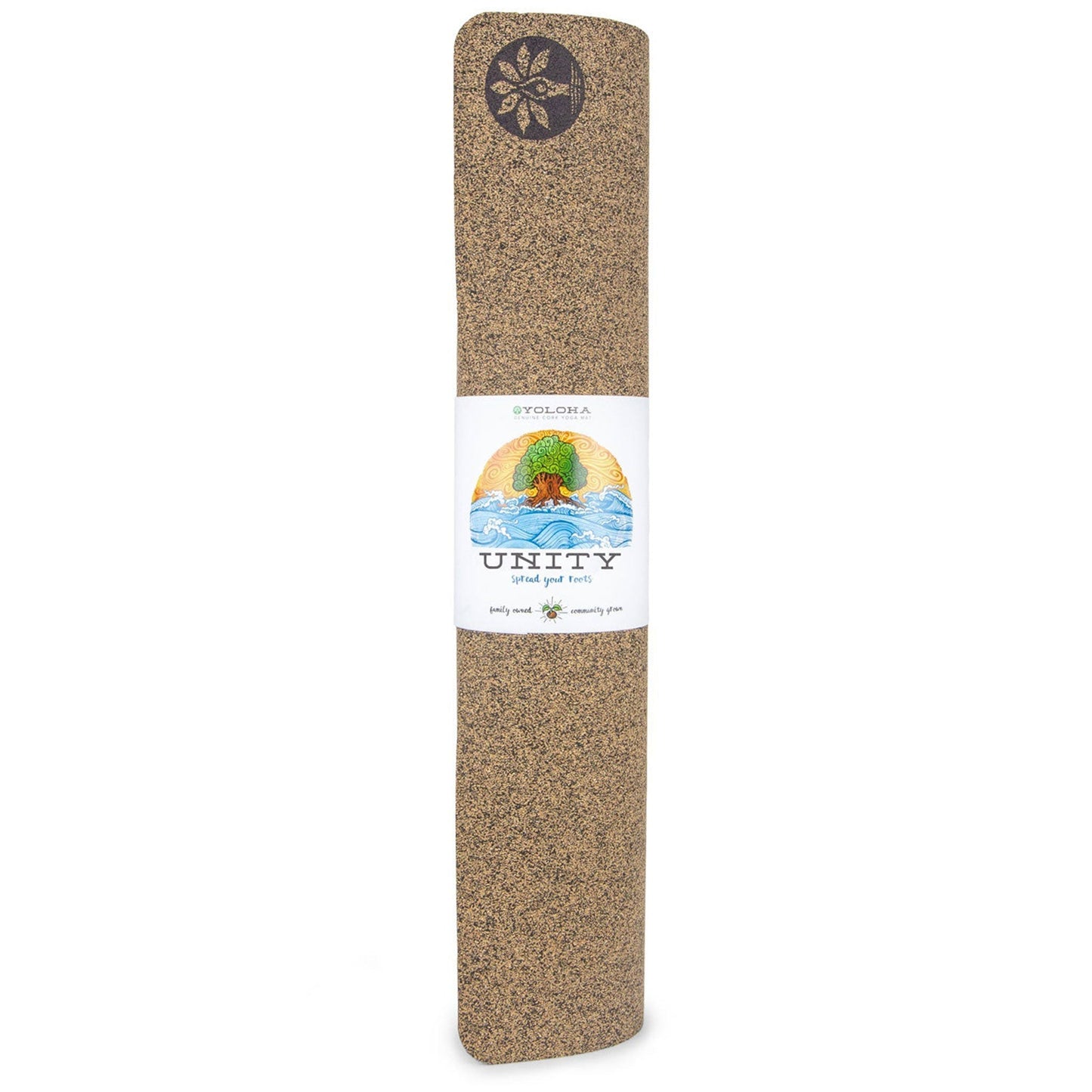 Find Your Center Unity Cork Yoga Mat