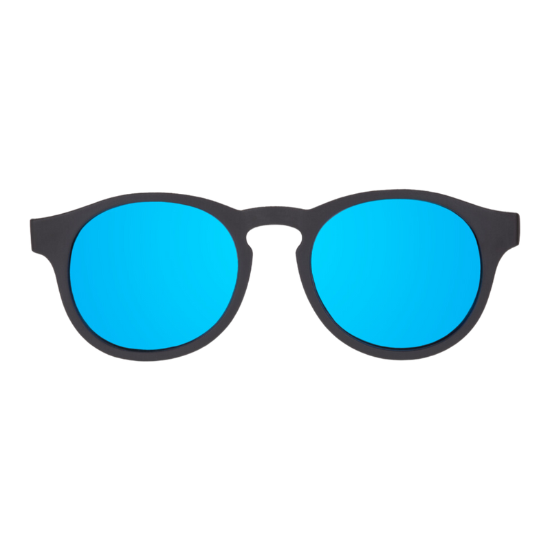 Jet Black Keyhole | Cobalt Polarized Lenses