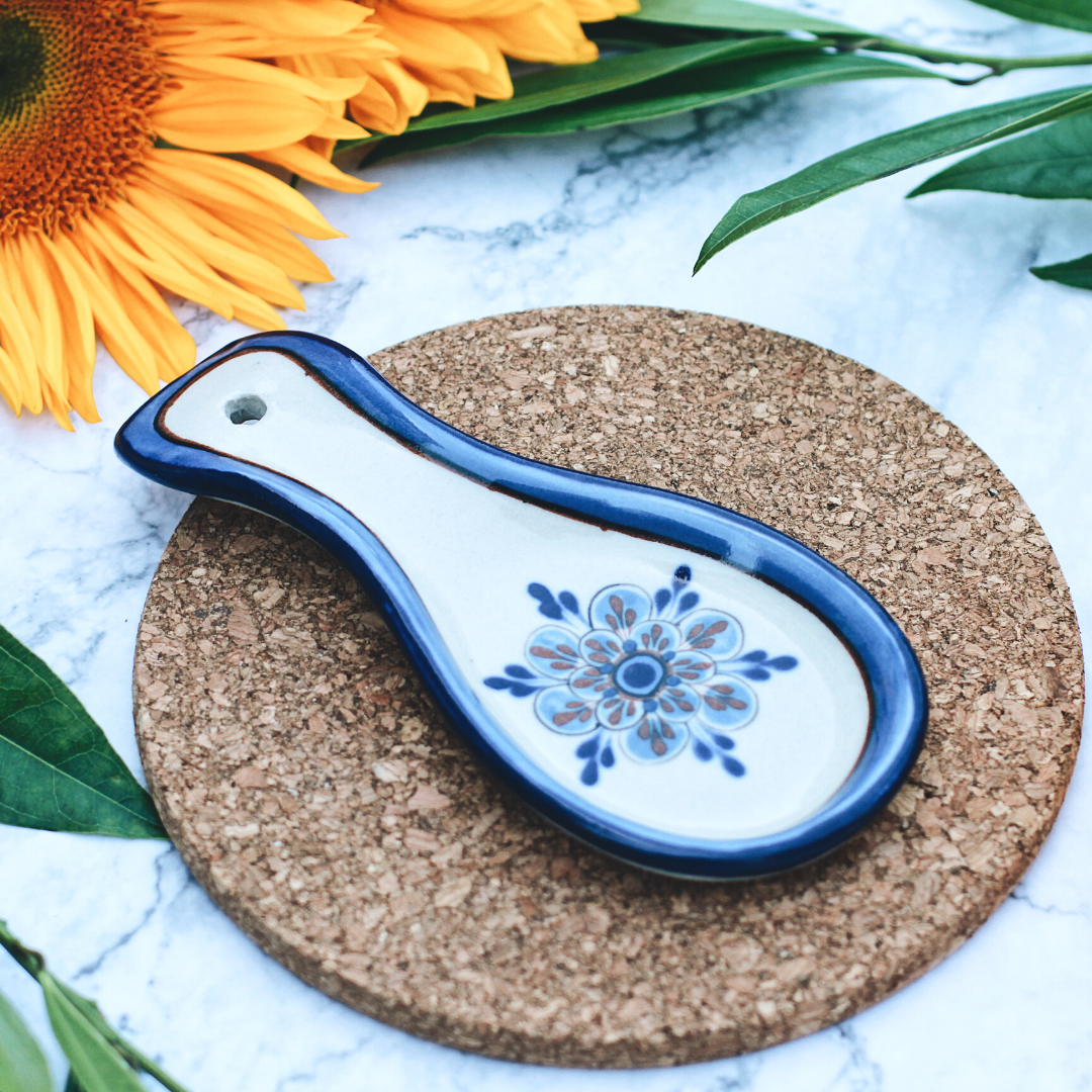 Stoneware Spoon Rest by Upavim Crafts