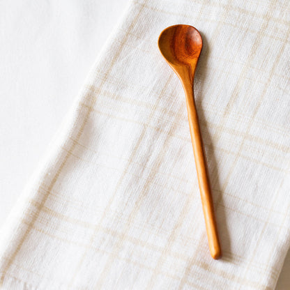 Hand Carved Wood Stirring Spoon by Upavim Crafts