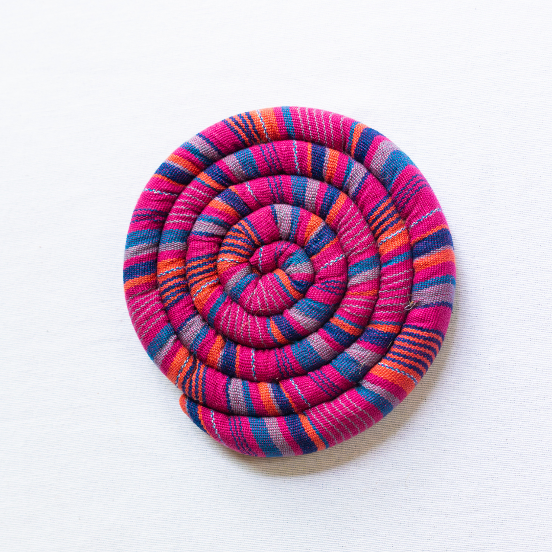 Medium Spiral Spiced Trivet by Upavim Crafts