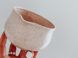 Handmade Ceramic Matcha Bowl with Spout