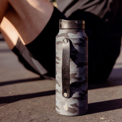 Iconic 32oz Sport Water Bottle - Black Camo